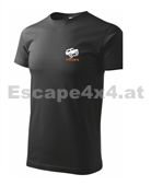 Herren T-Shirt in schwarz - Escape4x4 - Design 2